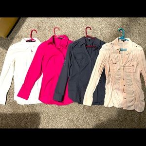 Button down long sleeve size large Express